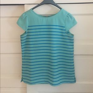 Loft summer striped blouse